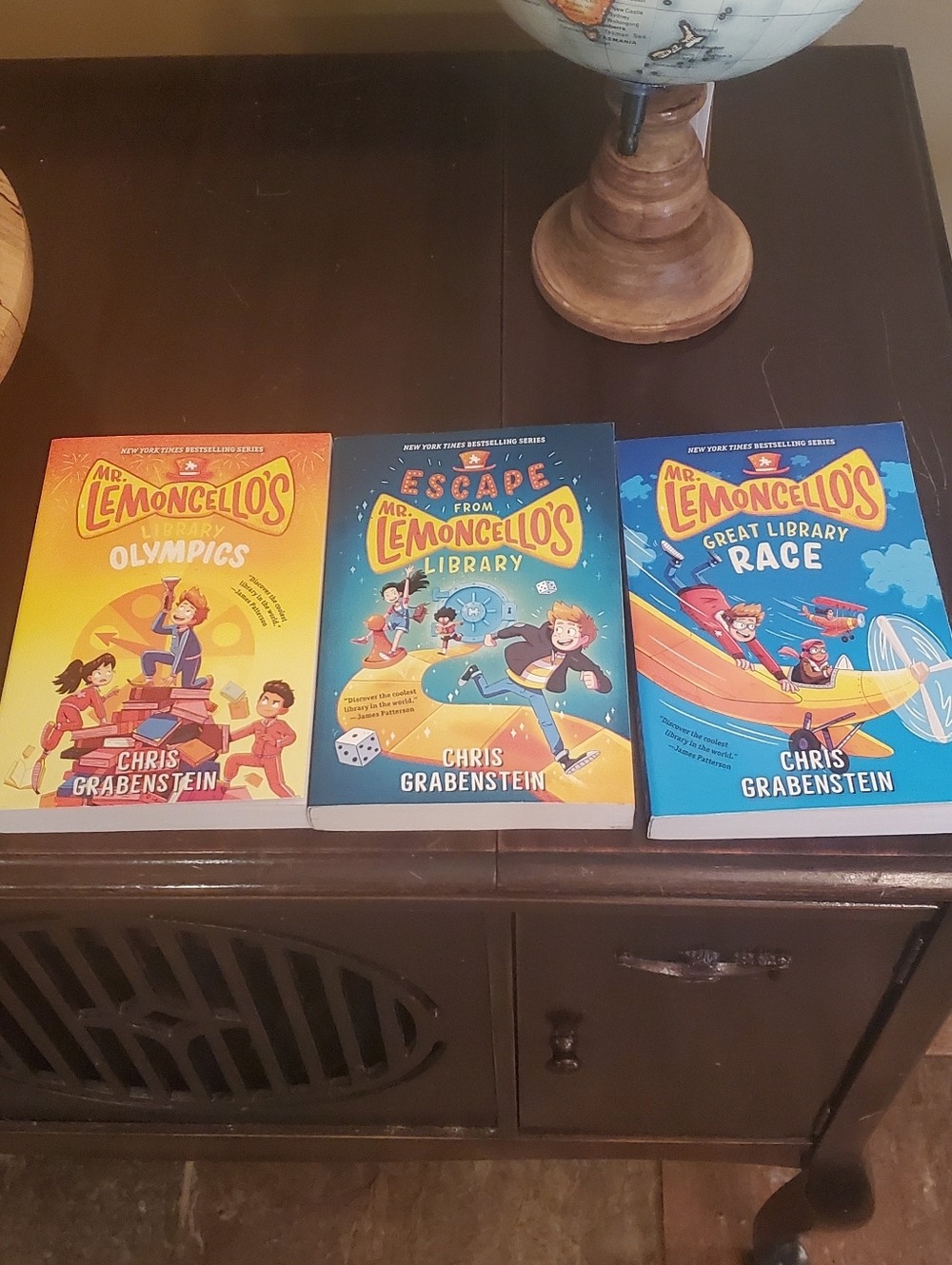 Mr. Lemoncello's Series Kids (3 Books) -see Photo For Titles